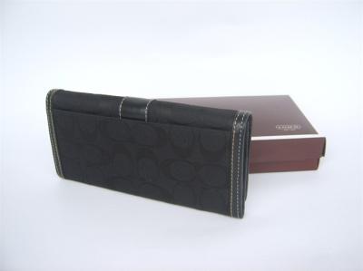 discounted coach wallets - 6k10 black